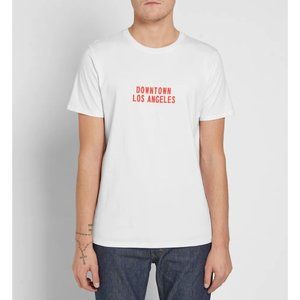 A.P.C. Graphic Downtown Los Angels Print Crewneck Tee